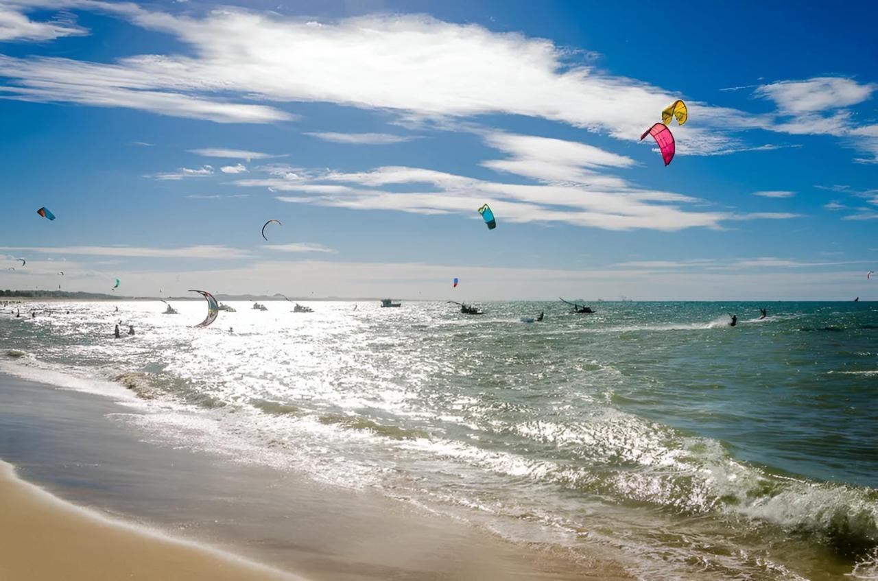 Beach Place Deluxe Apartment Cumbuco Sea View מראה חיצוני תמונה